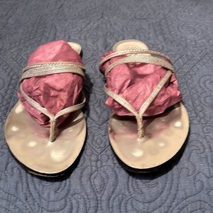 Vince Camuto, silver sandals